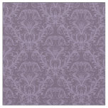 Purple floral wallpaper 2 fabric