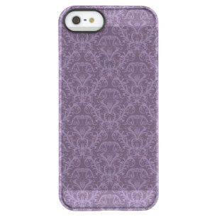 Purple floral wallpaper 2 permafrost iPhone SE/5/5s case