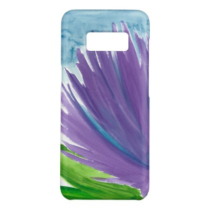 Purple Flower 1 Case-Mate Samsung Galaxy S8 Case