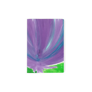 Purple Flower 1 Passport Holder