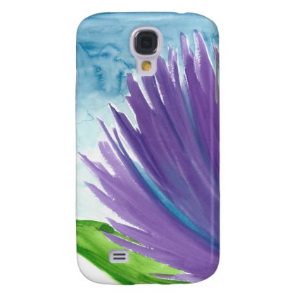 Purple Flower 1 Samsung Galaxy S4 Cover