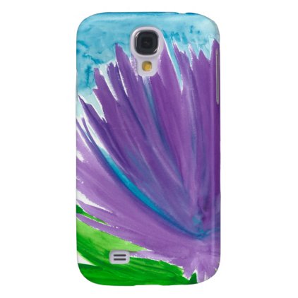 Purple Flower 1 Samsung S4 Case