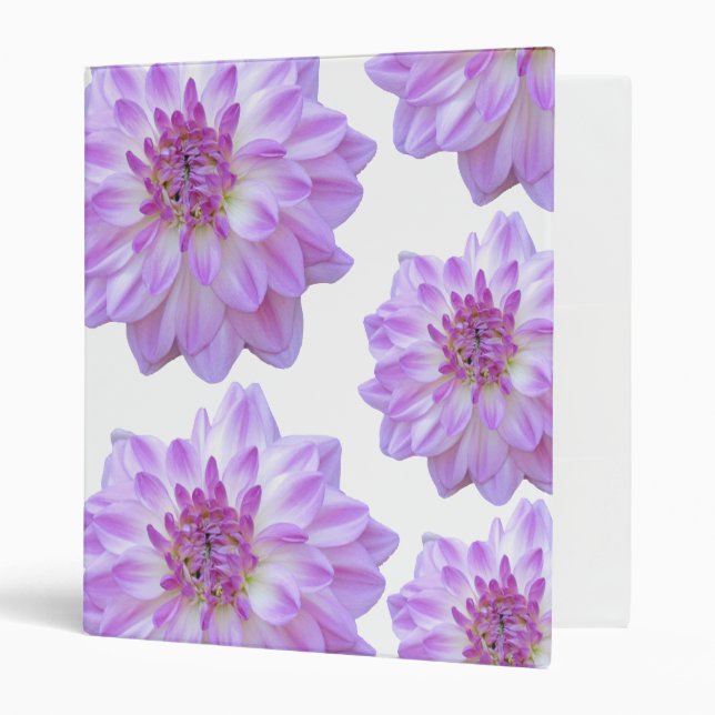 Purple Flower Binder (Front/Inside)