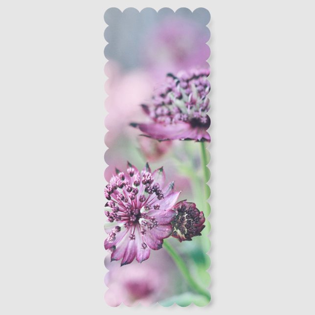 Purple Flower Bookmark (Front)