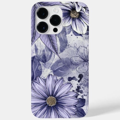 Purple Flower bouquet  Case_Mate iPhone 14 Pro Max Case