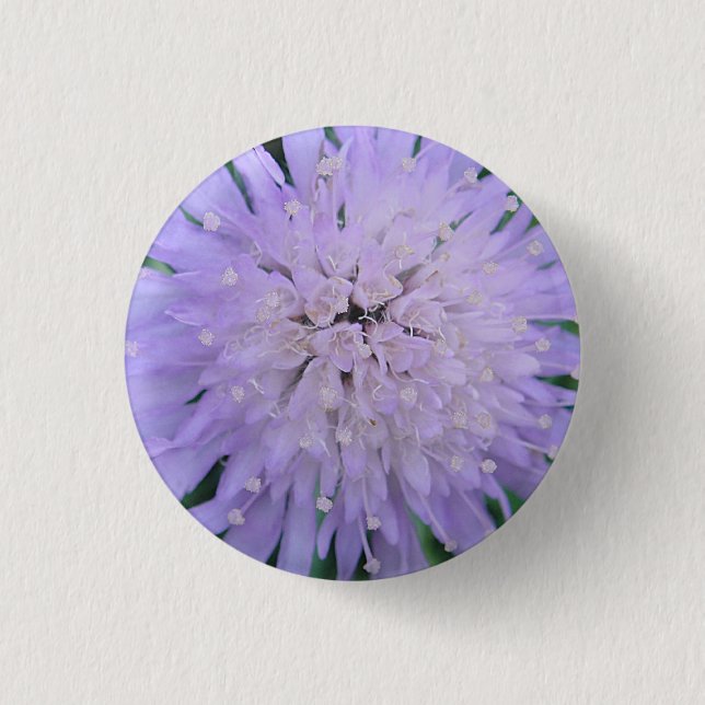 Purple flower button (Front)