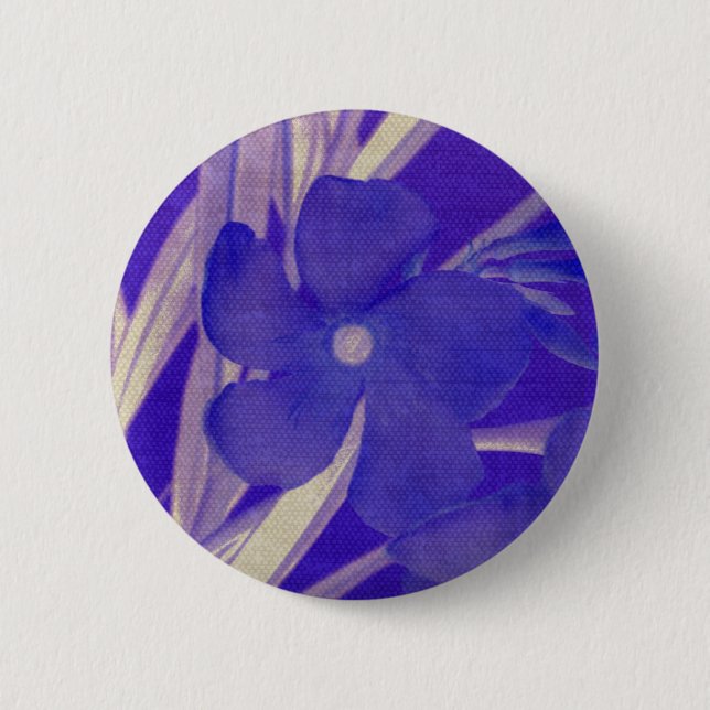 Purple Flower Button (Front)
