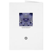 Purple Flower Cards (Back)