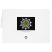 Purple Flower Cards (Back Horizontal)