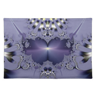 Purple Flower Cloth Placemat