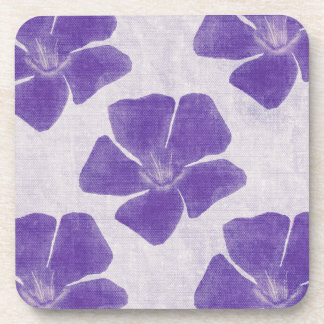 Purple Flower Coasters