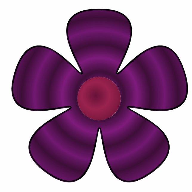 purple flower cutout (Front)