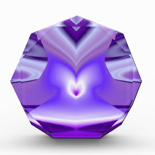 Purple Flower Dreams Acrylic Award