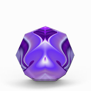 Purple Flower Dreams Acrylic Award