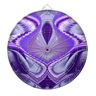 Purple Flower Dreams Dart Board