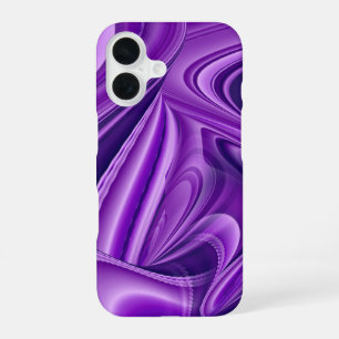 Purple Flower Dreams iPhone 16 Case
