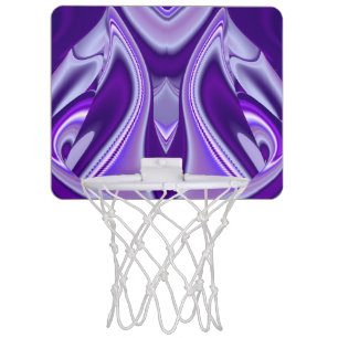Purple Flower Dreams Mini Basketball Hoop