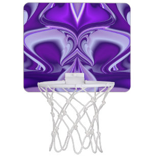 Purple Flower Dreams Mini Basketball Hoop