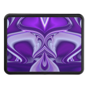Purple Flower Dreams Tow Hitch Cover