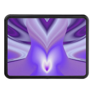 Purple Flower Dreams Tow Hitch Cover