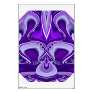 Purple Flower Dreams Wall Sticker