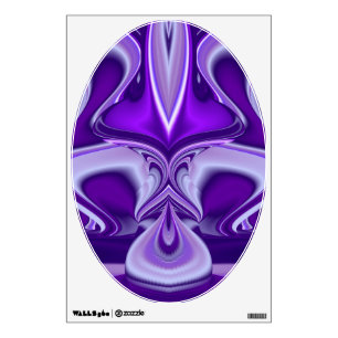 Purple Flower Dreams Wall Sticker