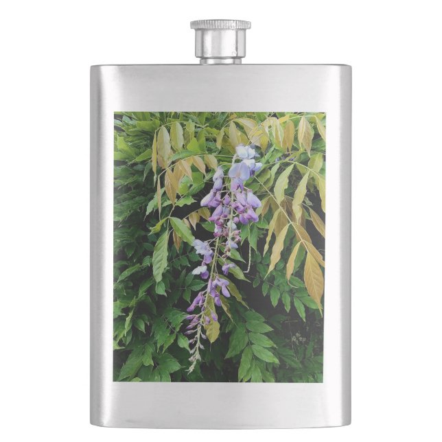 Purple flower flask (Front)