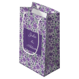 Purple Flower Gift Bag