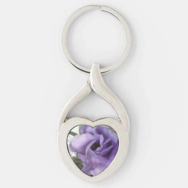 Purple Flower Keychains (Front)
