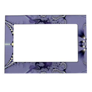 Purple Flower Magnetic Photo Frame