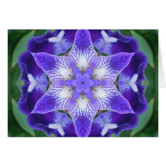 Purple Flower Mandala Cards