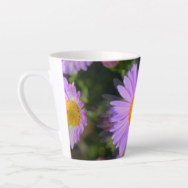 Purple Flower Mug (Left)