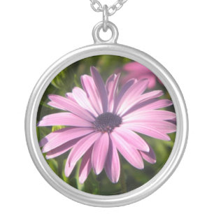 Purple Flower Necklace