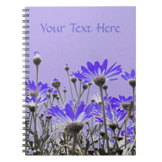 Purple Flower Notebook