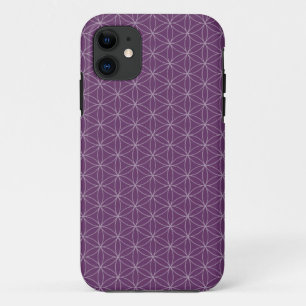 Purple Flower of Life iPhone 11 Case