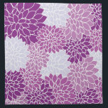 Purple Flower Pattern Napkin<br><div class="desc">Pretty, purple, vintage flower pattern on home decor, tableware and furnishings.</div>