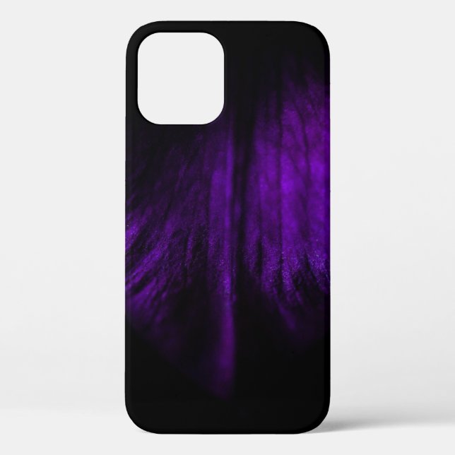 Purple flower petal Case-Mate iPhone case (Back)