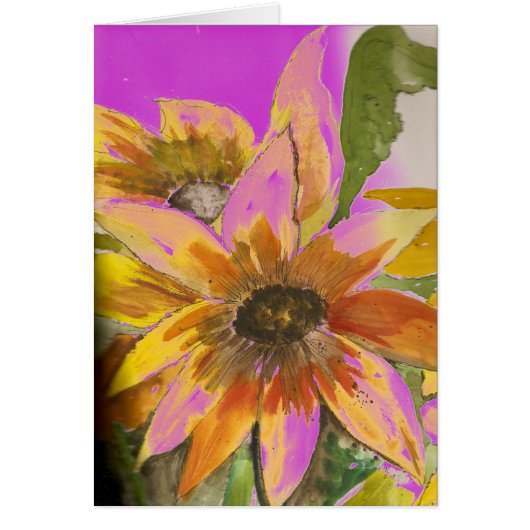 purple flower power cards (Front)