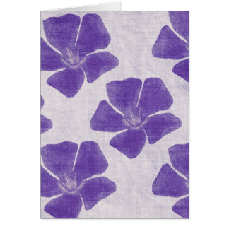 purple-flower-print cards