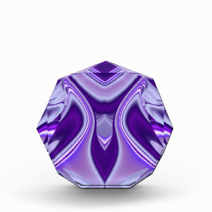 Purple Flower Rainbow Dreams Acrylic Award