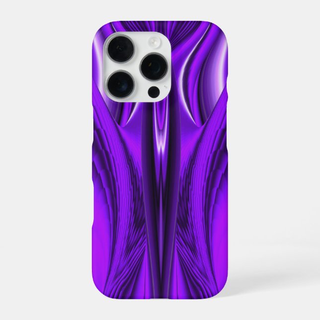 Purple Flower Rainbow Dreams Angel Wings iPhone Case (Back)