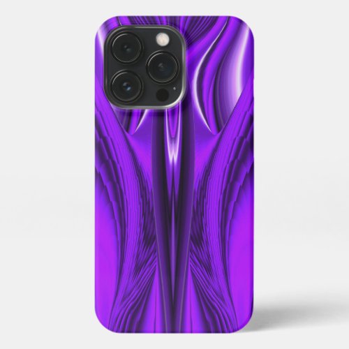 Purple Flower Rainbow Dreams Angel Wings iPhone 13 Pro Case