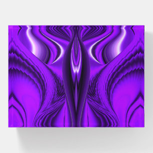 Purple Flower Rainbow Dreams, Angel Wings Paperweight