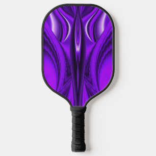 Purple Flower Rainbow Dreams Angel Wings Pickleball Paddle