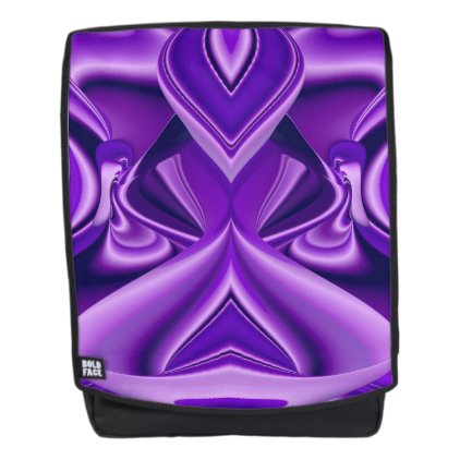 Purple Flower Rainbow Dreams Backpack