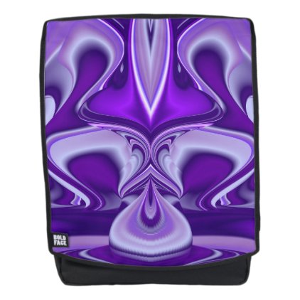 Purple Flower Rainbow Dreams Backpack