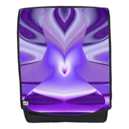 Purple Flower Rainbow Dreams Backpack