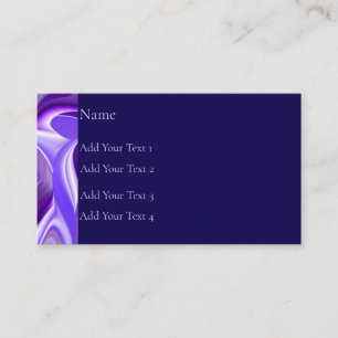 Purple Flower Rainbow Dreams Business Card