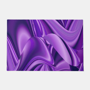 Purple Flower Rainbow Dreams Doormat