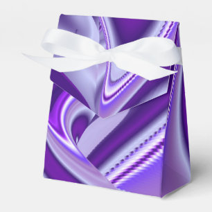 Purple Flower Rainbow Dreams Favor Boxes